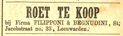 Filipponi & Begnudini: vendesi fulligine